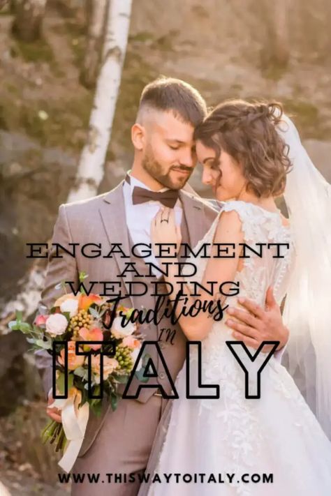 Let us explore some long-standing customs and practices known specifically to Italians with the following engagement and wedding traditions in Italy. Italian Culture Traditional Dresses, Italian Wedding Traditions, Married In Italy, Getting Married In Italy, Traditional Marriage, Wedding In Italy, Wedding Traditions, Italian Culture, Planning A Wedding