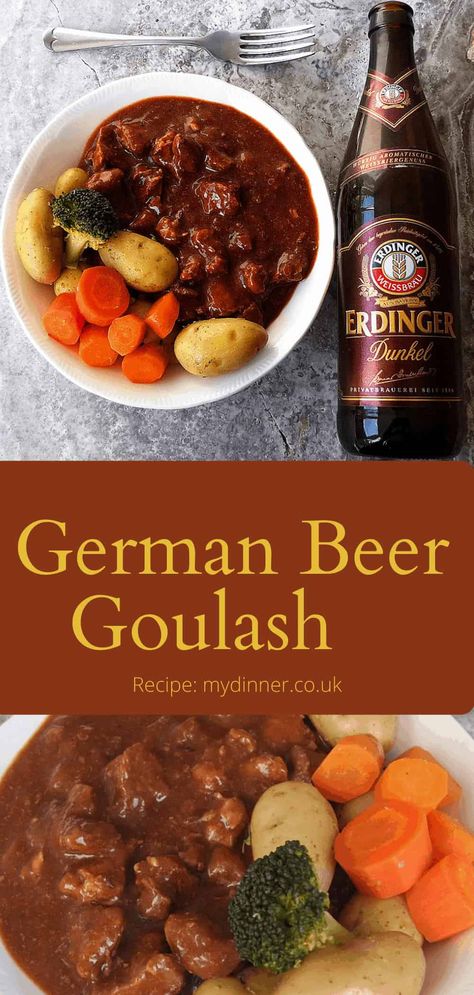 Enjoy this lovely malty authentic goulash recipe with beer. rnrnBeer goulash. Goulash with Beer. Goulash Recipes. Goulash Recipe Easy. Old Fashioned Goulash. Beef Goulash. Pork Goulash. Easy Goulash Recipe. German Goulash. German Goulash Recipe. Grandmas Goulash. Healthy Goulash. How to make goulash. Best goulash. Beer Stew, Beer Stew Recipe. Beer Stew Crockpot. Beer Stew. Beef and Beer Stew. Beer stew meat recipes. Pork and Beer Stew. Slow Cooker Beer Stew. German Beer Stew. Dark Beer Stew. Crockpot German Goulash, Beef Golashes Recipes, Ostrich Goulash Recipes, German Goulash Recipes Crockpot, German Goulash Recipes, Authentic Goulash, Grandmas Goulash, Golashes Recipes, Goulash Healthy