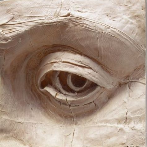 Eye Ceramic Sculpture, Eye Sculpture Clay, Clay Eyes Sculpture, Face Clay Sculpture, Eye Statue, Eye Sculpture, Ceramic Sculpture Figurative, Figurative Kunst, Anatomy Sculpture