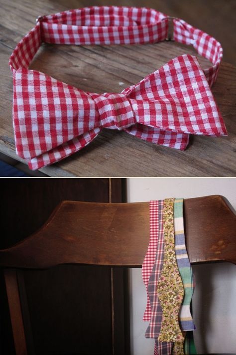 Bow Tie Pattern, Tie Ideas, Drag Make-up, Men's Gifts, Bowtie Pattern, Tie Crafts, Diy Clothes Videos, Trendy Sewing, Tie Pattern