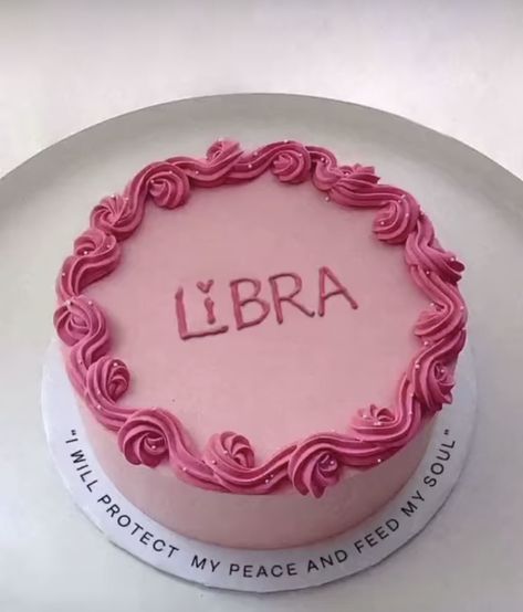 Libra star sign as a cake design Star Sign Birthday Cake, Libra Cake Aesthetic, Libra Season Cake, Libra Birthday Party, Libra Cake Ideas, Libra Birthday Cake, Star Sign Aesthetic, Libra Cake, Libra Star