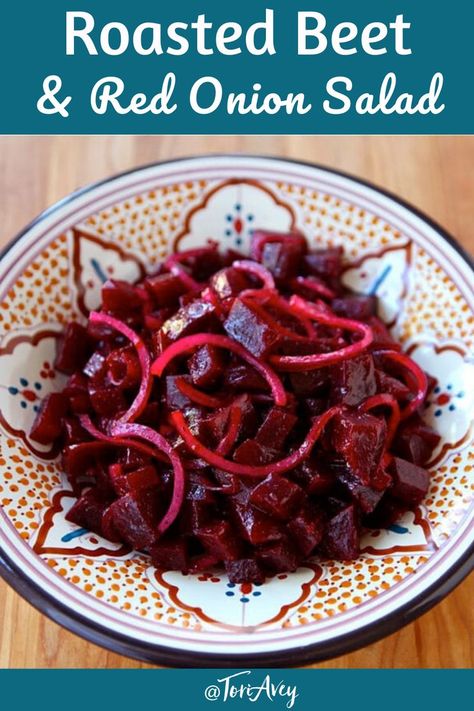 Beet And Onion Salad, Beet And Onion Salad Recipes, Beet Onion Salad, Beet And Red Onion Salad, Red Beet Salad Recipes, Mezze Salad, Red Beet Salad, Red Beets Recipe, Beet Salads