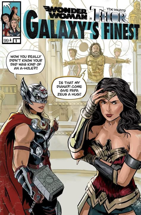 Marvel Dc Crossover Art, Thor And Wonder Woman, Wonder Woman Vs Thor, Marvel And Dc Crossover Fanart, Marvel X Dc Crossover, Marvel Fanart Wallpaper, Marvel And Dc Wallpapers, Dc And Marvel Crossover Art, Wonder Man Marvel