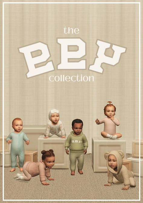 the bby collection ♡ Toddler Cc Sims 4, Four One Direction, Los Sims 4 Mods, Sims 4 Toddler Clothes, Sims Baby, Sims 4 Cas Mods, Sims 4 Cc Kids Clothing, Pelo Sims, Sims 4 Children