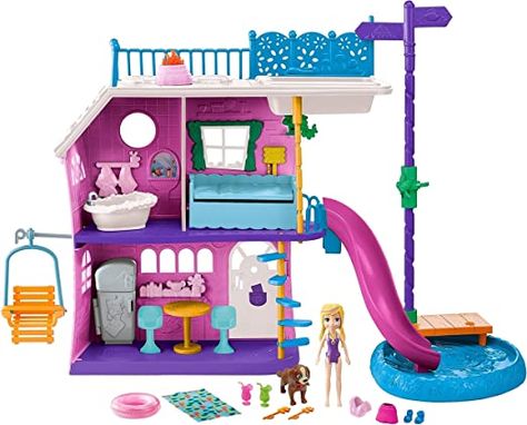 Oferta: Polly Pocket - Polly Pocket! Casa do Lago da Polly, Mattel, GHY65, Multicor Floating Tube, Polly Pocket World, Minnie Mouse Toys, Mattel Shop, Marshall Lee, Disney Infinity, Monster University, Time Art, Lol Dolls