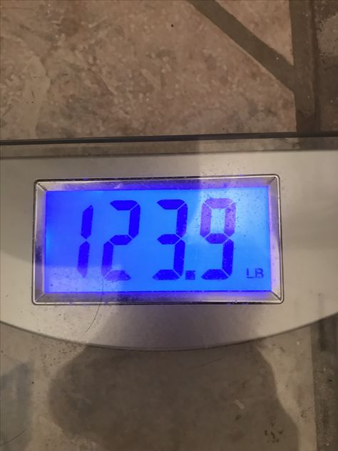 Update: Sept 28, 2017 Yay! Slowly creeping back up to 125. That’s where I want to be. I am now eating about 1800-2000 cals/daily. This journey has been an interesting one for sure. I never thought I’d be in a position to need to gain weight back. Need?! Sounds crazy after working my rear off for last almost two years to lose 100 pounds. I just went a little too far :) Where I Want To Be, 125 Pounds, Maintain Weight, Weight Scale, To Gain Weight, Diet Motivation, Improve Mental Health, Gain Weight, Calorie Counting