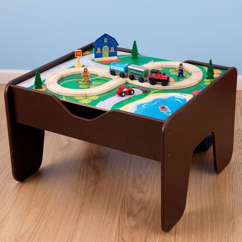 Lego Activity Table, Kids Activity Table, Train Table, Youth Furniture, Lego Table, Wooden Train Set, Activities For Adults, Play Table, Activity Table