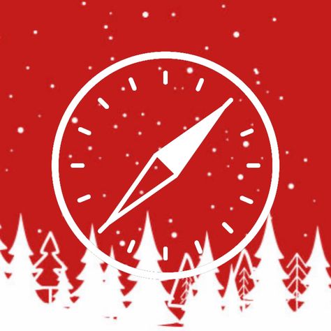 Christmas Safari App Icon, Christmas Safari Icon, Safari Christmas Icon, Safari Icon Aesthetic, Christmas Safari, Safari Christmas, Safari App Icon, Safari Icon, Icon Christmas