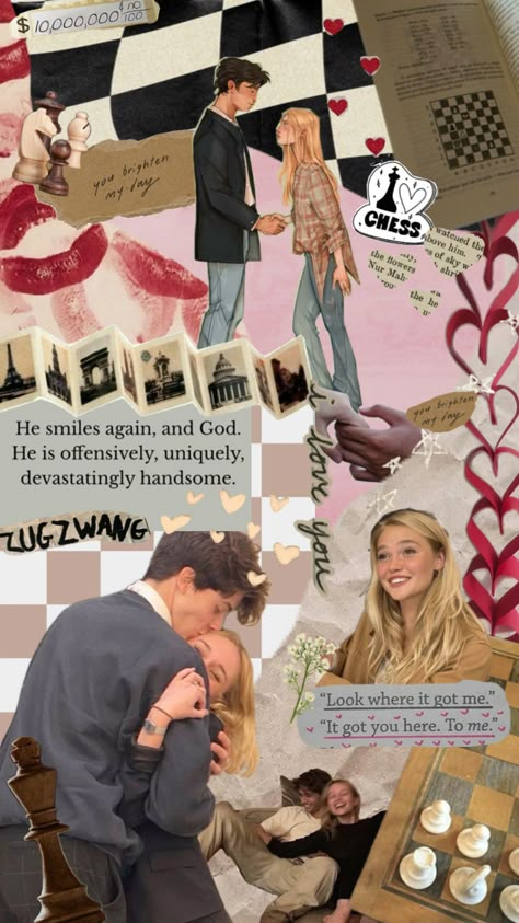 Check and mate aesthetic Mate Aesthetic, Check And Mate, Heaven Book, Ali Hazelwood, Changmin The Boyz, Book Reading Journal, Check Mate, Book Cover Illustration, Book Wallpaper