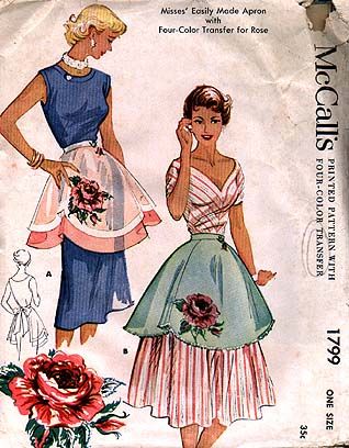 Vintage aprons Half Apron Patterns, 1950s Apron, Vintage Apron Pattern, Cobbler Aprons, Apron Patterns, Apron Ideas, Pretty Apron, Busy Kitchen, Patron Vintage