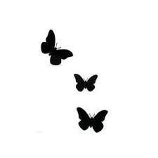 Small Black Butterfly Tattoo, Small Butterfly Tattoos, Tiny Butterfly Tattoo, Butterfly Tattoo Cover Up, Desain Merek, Black Butterfly Tattoo, Butterfly Name Tattoo, Silhouette Butterfly, Butterfly Tattoo On Shoulder