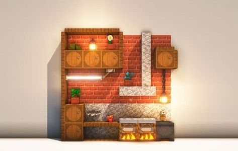 Table Minecraft Ideas, Minecraft Dinner Table, Minecraft Fireplace, Minecraft Interiors, Minecraft Table, Table Minecraft, Minecraft Decor, Minecraft Statues, Mc Builds