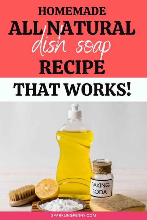 homemade dish soap recipe Homemade Non Toxic Dish Soap, How To Make Dish Soap, Organic Dish Soap, Diy Natural Dish Soap, Homemade Dish Soap Recipe, Home Made Dish Soap, Homemade Household Products, Diy Home Cleaning Products, Non Toxic Dish Soap