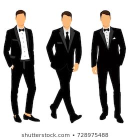 Man In Suit Illustration, Tuxedo Illustration, Wedding Sugar Cookies Decorated, Black Tie Men, Men's Tuxedo Styles, Black Tuxedo Wedding, Wedding Sugar Cookies, Tuxedo Styles, Fashion Sketches Men