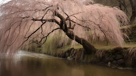 Weeping Willows Willow Tree In Japan#pikbest#Backgrounds#Homepage Weeping Willow Forest, Willow Tree In Winter, Pink Willow Tree, Tree Desktop Wallpaper, Skoolie Ideas, Weeping Trees, Weeping Cherry Tree, Weeping Cherry, Weeping Willow Tree