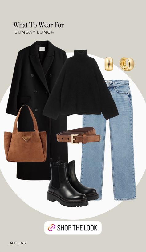 Black Turtleneck Winter Outfit, Styling Black Chelsea Boots, Black Chelsea Boots Outfit Women Winter, Light Boots Outfit, Black Chelsea Boots Outfit Winter, Chelsea Boots Winter Outfit, Chelsea Boots Work Outfit, Chelsea Boots And Dress Outfit, How To Style Chelsea Boots Women