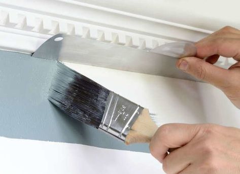 Take on trim first. Painting Hacks, Paint Tips, Painting Trim, Diy Home Repair, Paint Finish, Home Repairs, Paint Colors For Home, Painting Tools, Room Paint