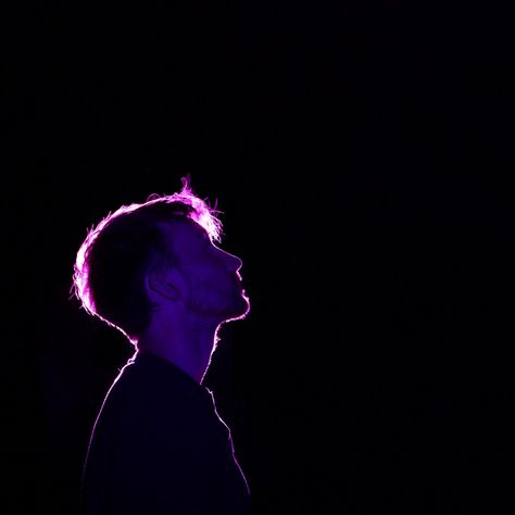 Backlit Reference, Backlighting Reference, Backlit Portrait, Silhouette Lighting, Mens Portraits, Backlit Photography, Purple Portrait, Mens Photography, Backlight Photography