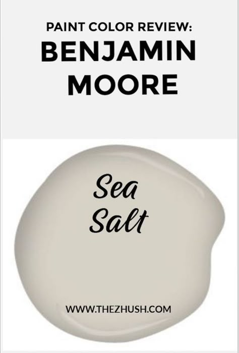 Sailcloth Benjamin Moore, Sea Salt Benjamin Moore, Benjamin Moore Sea Salt, Sea Salt Paint, Salt Wall, Wall Paint Color, Blue Nursery Boy, Interior Wall Colors, Home Images