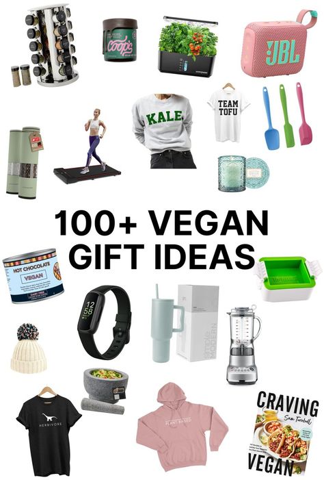 Looking for the ultimate vegan gift guide? Whether you’re shopping for a plant-based foodie, a fitness enthusiast, or someone who has everything, this list of 100+ of the best vegan gift ideas has you covered! From stocking stuffers to thoughtful homemade treats, there’s something for everyone. #itdoesnttastelikechicken #vegangifts Vegan Diy Gifts, Vegan Food Gifts, Vegan Shopping List, Vegan Gift Ideas, Vegan Grocery List, Cheap Vegan, How To Press Tofu, Diy Food Gifts, Vegan Grocery