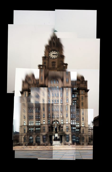 Cubism Photography Ideas, Cubism Photography, Montage Photography, Liver Building, Architecture Photography Buildings, Architecture Foundation, Personal Investigation, Building Photography, Perspective Photography