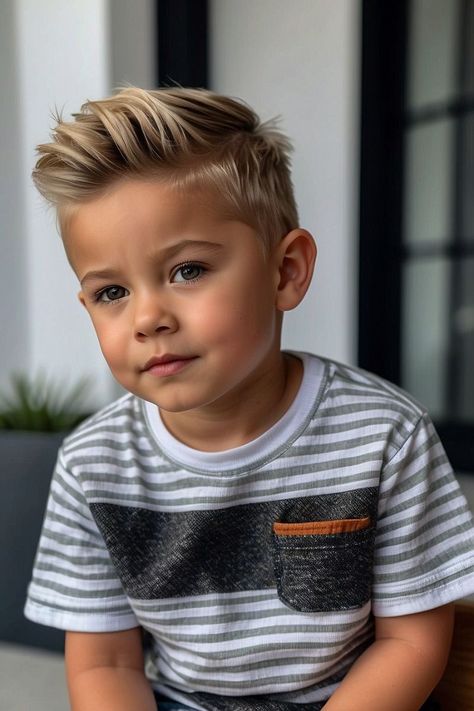 10 Celebrity-Inspired Little Boys Haircut Ideas That Will Make Your Son Look Stylish. Find the perfect haircut for your little boy with these celebrity-inspired looks. #littleboyshaircuts #celebrityhaircuts https://whispers-in-the-wind.com/best-boys-haircuts-for-school-trendy-and-easy-styles/?10-celebrity-inspired-little-boys-haircut-ideas-that-will-make-your-son-look-stylish-littleboyshaircuts-celebrityhaircuts-boyshairstyles Boys Haircuts Short, Toddler Boy Haircuts Longer, Boys Haircut Ideas, Trending Boys Haircuts, Popular Boys Haircuts, Trendy Boys Haircuts, Beckham Hair