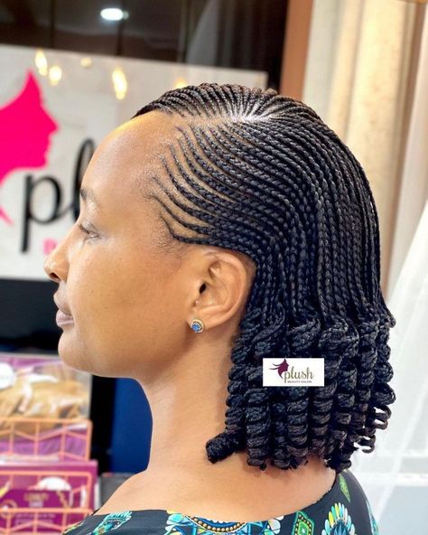 PERFECT BRAIDS HAIRSTYLE IDEAS Cornrow Hairstyle, Latest Hair Braids, Bob Braids Hairstyles, Short Box Braids Hairstyles, Classy Hairstyles, Short Box Braids, African Hair Braiding Styles, Afrikaanse Mode, Box Braids Hairstyles For Black Women