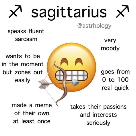 sagittarius ♐ on Instagram: “facts or cap? ~~ follow me @sagittarius_sassy for more sagittarius memes ♐” Sagittarius Funny, Zodiac Sagittarius Facts, Ship Dynamics, Sagittarius Traits, Instagram Facts, Sagittarius Girl, Sagittarius Astrology, Libra Quotes Zodiac, Sagittarius Quotes