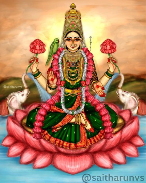 Tripura Sundari Goddesses, Tripura Sundari, Varalakshmi Vratham, Rangoli Designs For Competition, Wedding Drawing, Lakshmi Devi, Aadi Shakti, Indian Art Gallery, Lord Hanuman Wallpapers