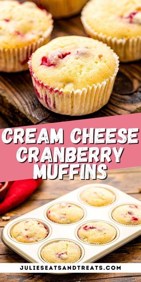 Cowboy Pasta, Cranberry Recipes Muffins, Cranberry Bread Recipes, Apple Muffin Recipes, Cranberry Dessert, Orange Cream Cheese, Cranberry Cheesecake, Cranberry Cake, Cranberry Orange Muffins