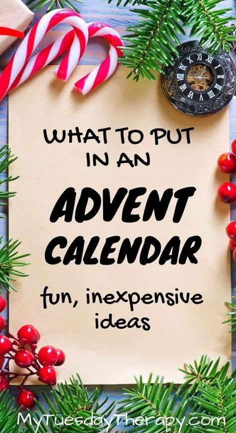 Diy Advent Calender Gift Ideas, Diy Advent Calendars Ideas, What To Put In Advent Calendar Gifts, Advent Calender Filler Ideas For Kids, Advent Stocking Ideas, Small Gifts To Put In Advent Calendar, Christmas Advent Gift Ideas, Small Gifts Advent Calendar, Christmas Advent Filler Ideas