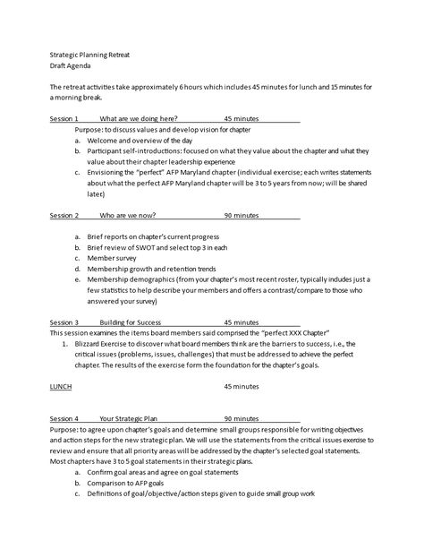 Retreat Planning Agenda - How to create a Retreat Planning Agenda ? Download this Retreat Planning Agenda template now! Retreat Planning, Retreat Activities, Agenda Template, Strategic Planning, To Create