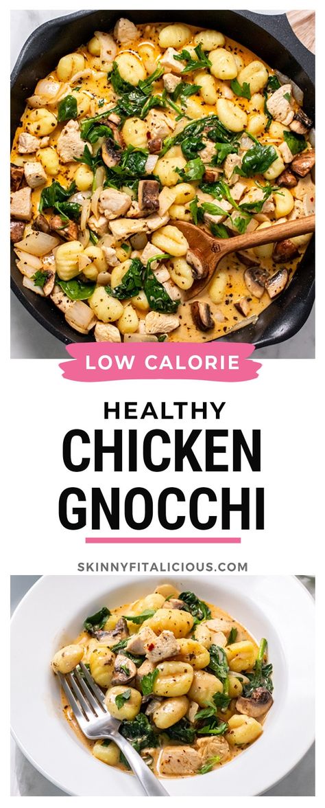 Low Carb Low Sugar Gluten Free Recipes, Low Cholesterol Diet Recipes Meals, Low Cholesterol Dinners Easy, Meal Prep Ideas Gluten Free, Low Cal Gnocchi Recipes, Low Calorie Low Cholesterol Meals, Low Calorie Pasta Dinner, Low Calorie Fall Meals, Healthy Chicken Pasta Recipes Low Calories