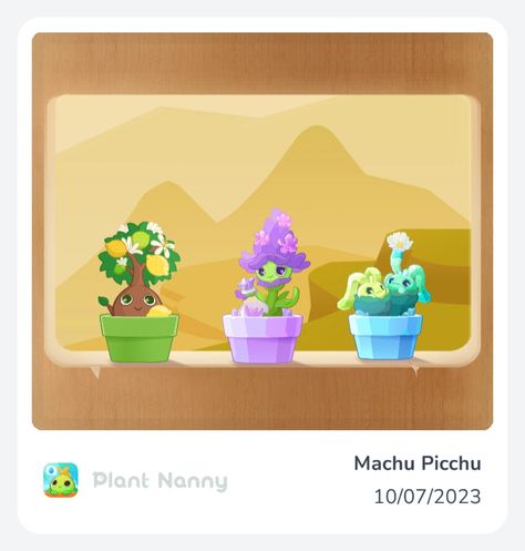 Check out my greenhouse and all the adorable plants living in there! #plantnanny #plantnannyapp #sparkful Install Plant Nanny: https://sparkful.pse.is/4z4wdc Duolingo Illustration, Plant Nanny, Nanny, Plants