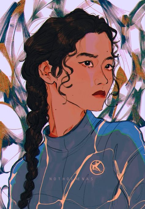 to freeze or to thaw Book Katniss, The Hunger Games Fanart, Hunger Games Art, Deep In The Meadow, Poc Icons, Hunger Games Fan Art, Hunger Games Cast, Random Games, Hunger Games Fandom