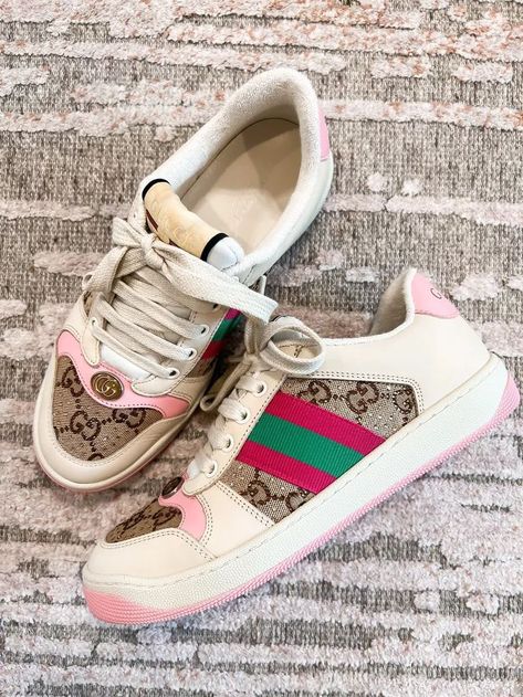 Gucci Sneaker, Money Clothing, Nike Off White, Jacquemus Bag, Gucci Sneakers, Travel Shoes, Sneaker Collection, Bag Fashion, Tennis Shoes