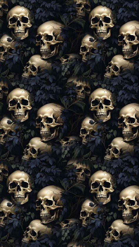 Skull Background Wallpapers, Demonic Wallpaper, Skull Background, Lock Screen Wallpaper Hd, Black Skulls Wallpaper, Full Sleeve Tattoo Design, Scary Wallpaper, Goth Wallpaper, Gothic Wallpaper