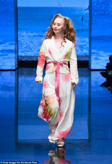 Madeline Stuart: Worlds' 1st Down's Syndrome Catwalk Model | Daily Mail Madeline Stuart, Down's Syndrome, Modelling Career, Catwalk Models, Forbes Magazine, Becoming A Model, Modeling Career, Medieval Fantasy, You Are Beautiful