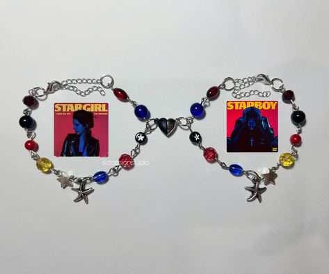 Bracelets Couple, Emo Accessories, Magnetic Bracelets, Couple Bracelets, Magnetic Bracelet, Matching Bracelets, Bracelet Gift, Lana Del Rey, Gift For Him