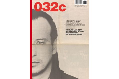 032c Issue 31 Kanye West YEEZY Helmut Lang Willy Vanderperre 032c Magazine, Berlin Winter, Helmut Lang Archive, Helmut Lang Jeans, Fashion Network, Today Show, Story Instagram, Helmut Lang, Editorial Design