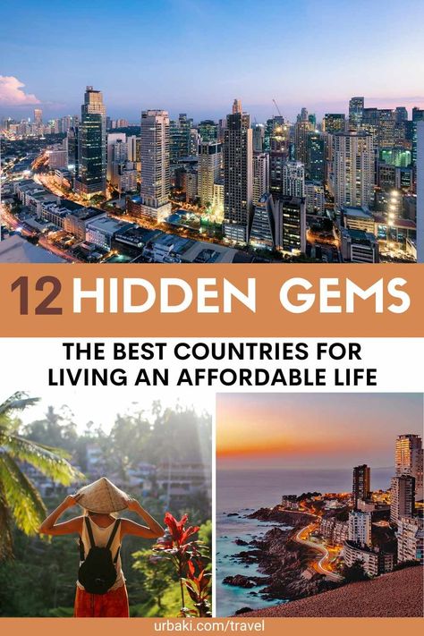 As the cost of living continues to soar, more and more people are seeking new opportunities and a better quality of life in other countries. For those looking to live an easier life with lower costs, there are several countries around the world that offer a favorable cost of living and a variety of lifestyle options. in this video are 12 of the best countries for those seeking a low cost of living. These countries offer a combination of a low cost of living, good quality of life, and... Best Place To Live In The Us, Best States To Live In, Best Cities To Live In Us, Cheapest Countries To Travel, Cheapest Countries To Visit, Cost Of Living, Other Countries, Countries Around The World, Quality Of Life