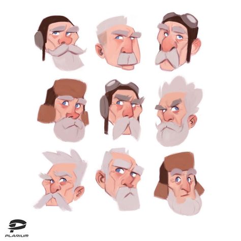 Patri Balanovsky on Instagram: “Character design sketches of old old man Gustav I did for the "Lost Island: Blast advendure" game at © Plarium.  More stuff from this…” Oldman Character Design, Character Design Disney, Lost Island, Caracter Design, 동화 삽화, Man Illustration, Character Design Sketches, 캐릭터 드로잉, Design Animation