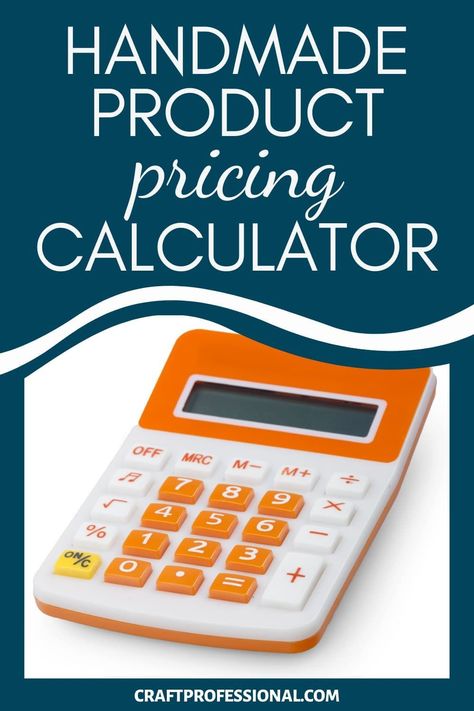 Use this free online handmade product pricing calculator to learn how much you need to charge to break even, sell wholesale, and sell to retail customers. Craft Pricing Formula, Craft Pricing Calculator, Craft Business Plan, Pricing Formula, Pricing Strategy, Price Calculator, Pricing Calculator, Calendar Craft, Bookkeeping Business