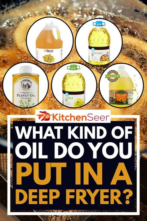 Healthy Frying Oil, Deep Fat Fryer Recipes, Oil Fryer Recipes Deep Frying, Best Oil For Frying, Deep Fryer Recipes, Best Deep Fryer, Fried Turkey Recipes, Deep Fried Recipes, Fried Recipes