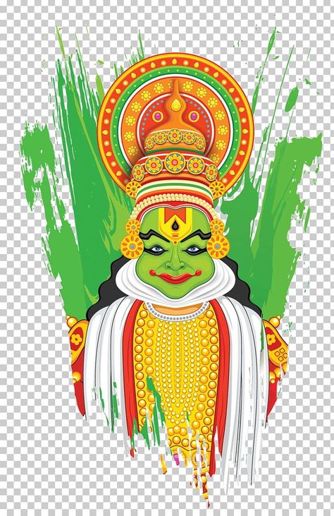 Kerala Kathakali, Onam Wishes Images, Onam Images, Kathakali Face, Dancing Drawings, Kerala Mural Painting, Art Dance, Big Rangoli Designs, Peacock Painting