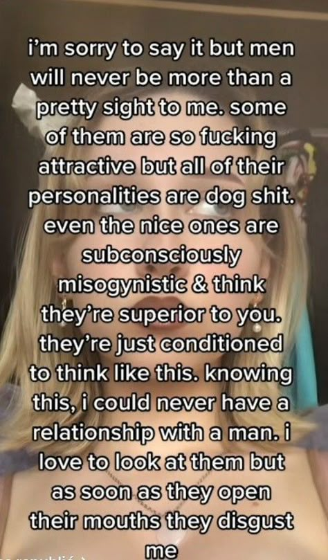 Misandrist Quotes, Misandrist Aesthetic, Misandry Quotes, Tiktok Feminist, Misandry Aesthetic, Sigma Female Aesthetic, Hating Men, Man Hating, I Hate Men