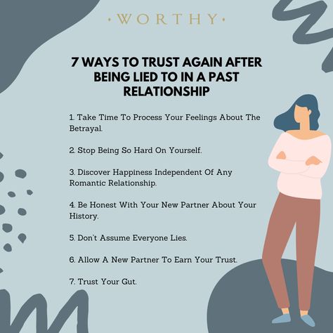 Learn To Trust Again, Healing From A Breakup, Lung Cleanse, Learning To Love Again, Divorce Tips, Trusting Again, Couple Activities, Best Marriage Advice, Trust Your Gut