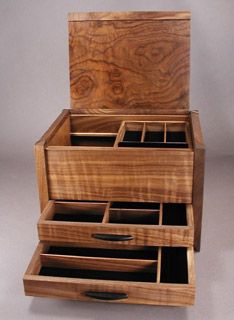 Diy Jewelry Box Ideas, Jewelry Box Ideas, Jewerly Box Diy, Diy Jewelry Box, Jewelry Box Plans, Box With Drawers, Jewerly Boxes, Inlay Jewelry, Diy Halloween Decor