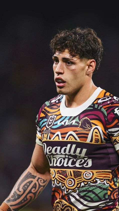 Jordan Ricky Broncos, Jordan Riki Nrl, Reece Walsh Wallpaper, Jordan Riki Wallpaper, Jordan Rikki, Rugby Videos, Jordan Riki, Nrl Players, Reece Walsh