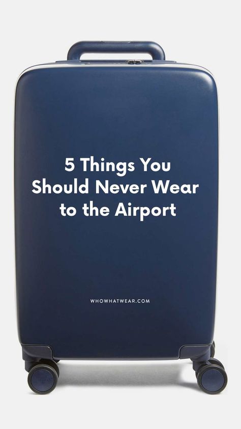 Airplane Travel Outfits, Business Travel Outfits, Travel Fashion Airport, Airport Travel Outfits, What Not To Wear, Comfy Travel Outfit, Air Travel Tips, Travel Life Hacks, Travel Outfit Plane